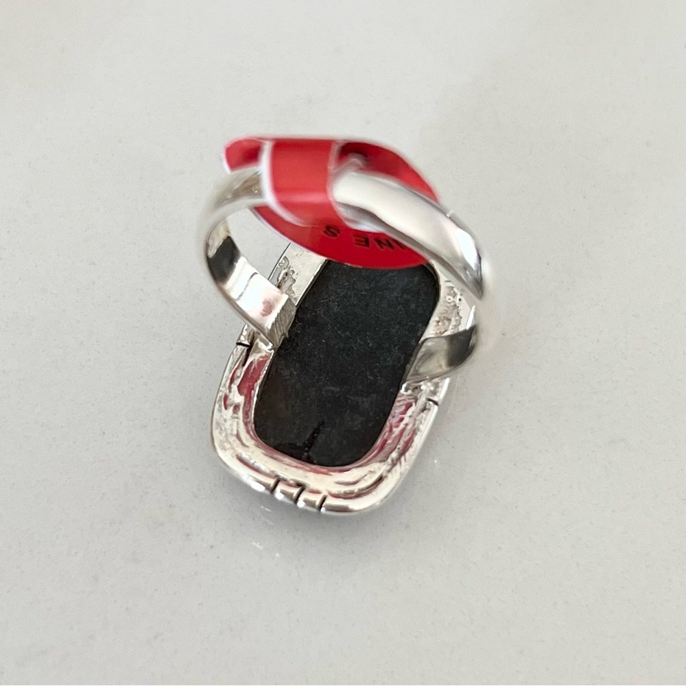 Sterling Silver Paua Abalone Ring - Picture 3 of 3